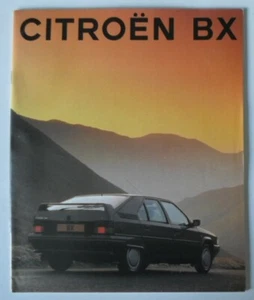 CITROEN BX RANGE orig 1992 UK Mkt Sales Brochure - GTI 4X4 16 Valve - Picture 1 of 11