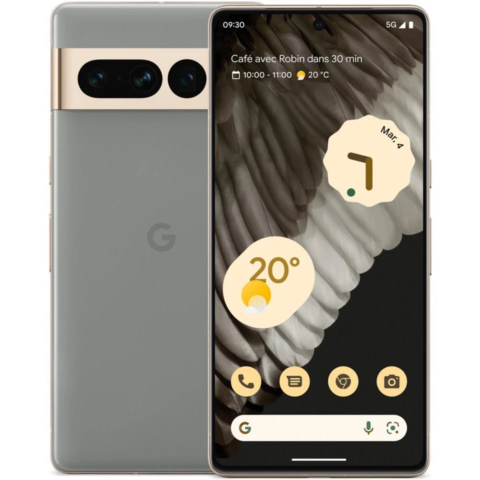 Google Pixel 7 Pro 5G - 128GB - Hazel (Ohne Simlock) (Einzel SIM)