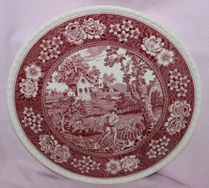 VILLEROY & BOCH V&B Rusticana rot Tortenplatte Kuchenplatte Ø 32,5 cm 23030 - Bild 1 von 1