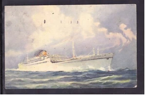 Cartolina Linea C Motonave Nave ANDREA C. KE351 - Picture 1 of 1