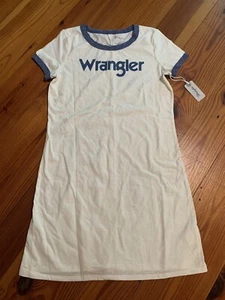 ANTHROPOLOGIE Women's Wrangler Ringer Dress Size Small Retro Festival NWT - Picture 1 of 7