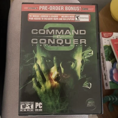 Brand New! EA Command & Conquer Tiberium Wars PC - EBGames / GameStop Bonus -NEW - Image 1 of 4