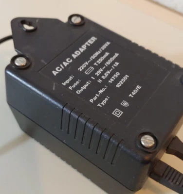 ATARI T40/E Netzteil classic-computer Power-adaptor - Bild 1 von 3