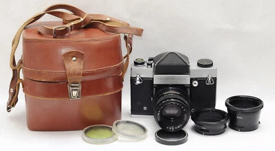 Cámara fotográfica de formato medio KIEV 6C 60 6x6 120 VEGA-12B 80 mm f2,8 LENTE anillos macro Foto 1 de 4