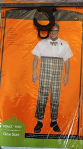 Walmart Brand Mens Nerd Halloween Costume - Adult Size - One Size Fits Most - Picture 1 of 3