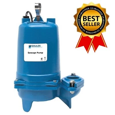 Goulds WS0511B  1/2 HP Submersible Sewage Pump 115 Volts - Image 1 of 2