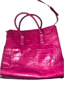 Michael Kors Crossbody Purse Handbag Pink Fuchsia - Picture 1 of 10