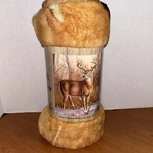 NEU ~ Weiche Wohndecke Weißschwanz Buck ~ Rosmarin Hirse - Bild 1 von 5