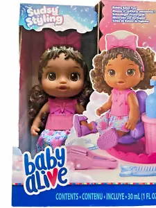 Baby Alive Sudsy Styling Puppe 12"" NEU 3+ - Bild 1 von 6