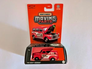 Matchbox Moving Parts 1950 Chevy Suburban Fire Vehicle -2024 - Picture 1 of 6