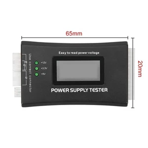 Computer 20/24 Pin LCD Displays Digital Power Supply Tester For ATX BTX ITX SATA - Zdjęcie 1 z 12