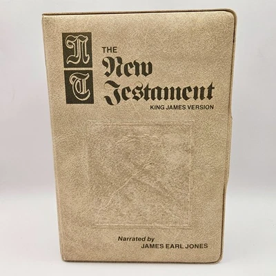 The New Testament King James Version Audio Cassette Set - James Earl Jones - Image 1 of 4