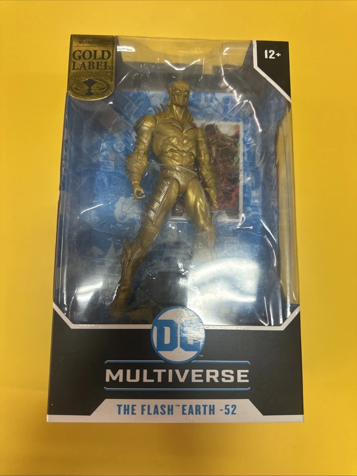 Figura de acción McFarlane Toys DC Multiverse The Flash Earth 52 etiqueta dorada NUEVO Foto 1 de 4