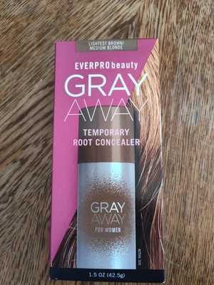 Corrector de raíces temporal Everpro Gray Away marrón claro/rubio medio Foto 1 de 4