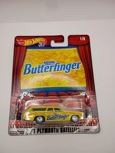 Hot Wheels Nestle Butterfinger '71 Plymouth Satellite with Real Riders - Bild 1 von 7