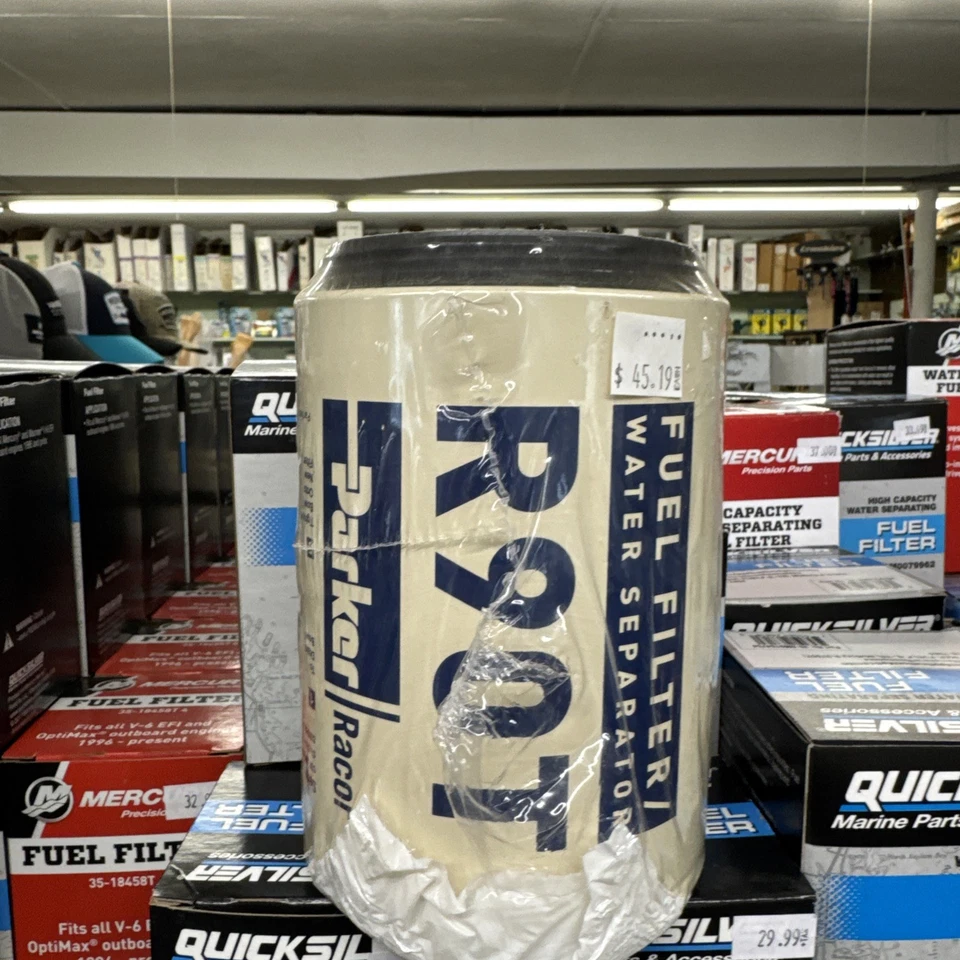 Racor 10 Micron Diesel Fuel Filter Element #R90T - Image 1 of 1