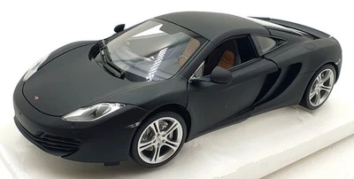 Minichamps 1/18 Scale Diecast 110 133024 - McLaren MP4-12C 2011 - Matt Black - Bild 1 von 4