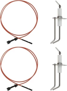 2 Pack 62-24164-01 Furnace Burner Ignitors Repalcement, Flame Sensor...  - Picture 1 of 8