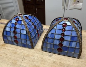 2 Lámparas Colgantes Vidrieras para Restauración - Imagen 1 de 9