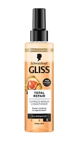 Schwarzkopf Gliss TOTAL REPAIR Express Conditioner Spray For Dry Stressed Hair - Picture 1 of 8