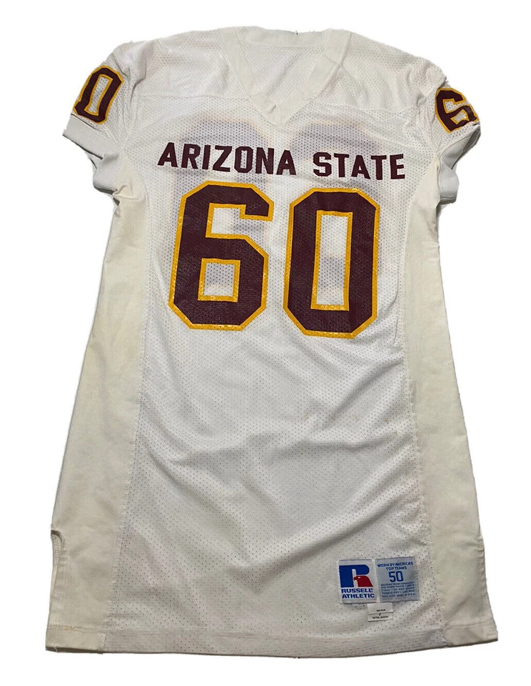 ASU SUN DEVILS Vintage Russell Team Issue Gamer Jersey NCAA Size 50 P7 - Image 1 of 4