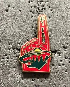Minnesota Wild No. 1 Fan NHL Hockey Pin - Bild 1 von 1
