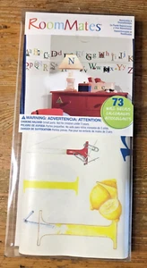 Kids Alphabet Peel and Stick Wall Decals New Stickers Childrens Decor Child Room - Picture 1 of 5