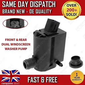 FOR HYUNDAI & KIA MODELS FRONT & REAR DUAL WINDSCREEN WASHER PUMP 98510-26100 - Picture 1 of 6