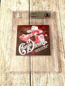 Charlie Daniels Signed CD Print Christmas Autograph Beckett Authenticated BAS - Picture 1 of 3