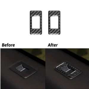 Panel elevador de ventana trasera de fibra de carbono para Land Range Rover Sport 2014-2017 - Imagen 1 de 16