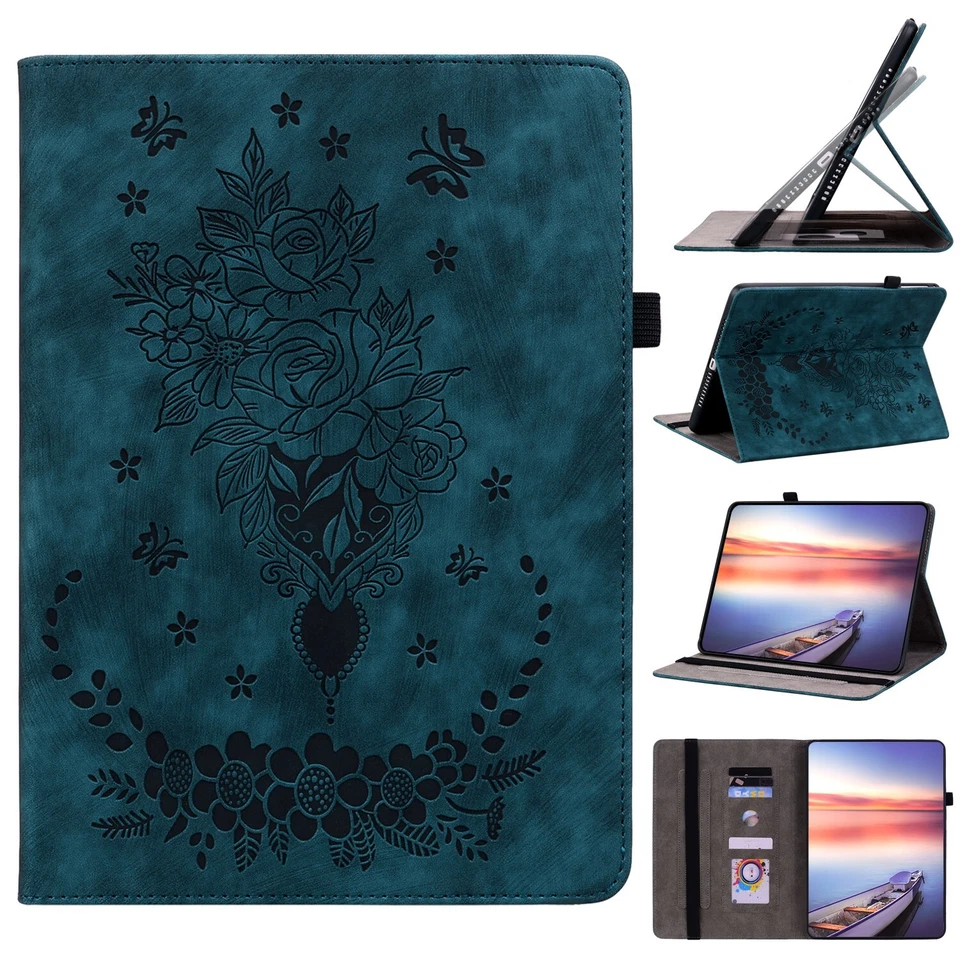 Tablet Case [Select Model] - Leather Flip Case Protective Cover with Stand D02TX - Image 1 of 1