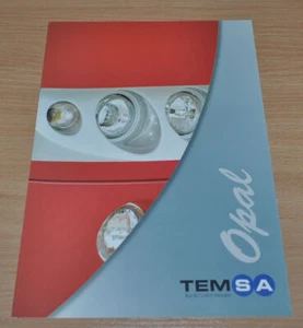 Folleto turco de autobús ópalo Temsa - Imagen 1 de 5
