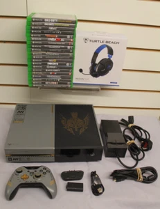 Xbox One COD AW Console Edizione Limitata + 20x Giochi + Extra - PULITA E TESTATA - Foto 1 di 20
