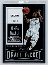 2015 Panini Contenders Draft Picks #54 Kemba Walker Draft Ticket /99