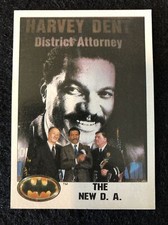 1989 Batman Movie Non-Sport Card #20 D.A. Harvey Dent