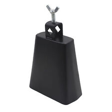 5" Iron Cow-bell Cowbell Cow Bell with  for Drum Set Kit Accessory H9H3