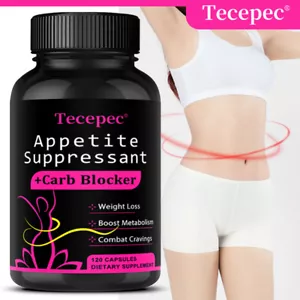Appetite Suppressant for Women's Weight Loss - Glucomannan - Carb Blocker - Picture 1 of 13