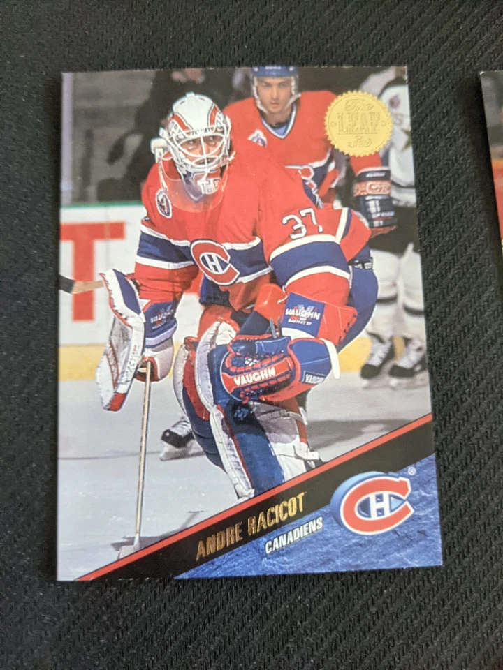 1993-94 Leaf ANDRE RACICOT #294 The Leaf Set - Image 1 of 1