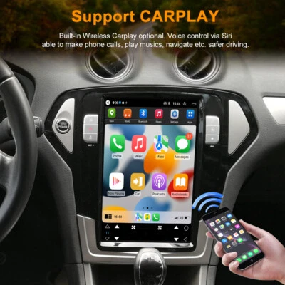 Car Stereo for Ford Mondeo 2007 2008 2009 2010 12.8"HD Radio with FM/AM GPS DSP - Image 1 of 4