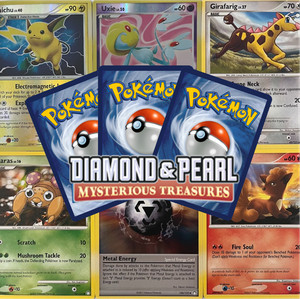 Diamond & Pearl Mysterious Treasures Pokemon Cards Nintendo 2007