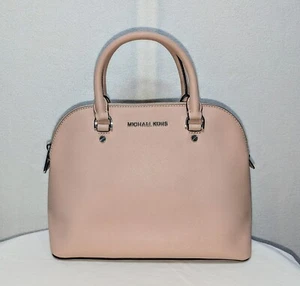 Michael Kors Cindy Medium Dome Satchel Handbag Purse 30S5SCPS2L - Picture 1 of 12