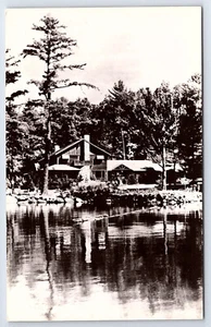 Severance Lodge Lake Kezar Centre Lovell Maine Foto Postkarte A458 - Bild 1 von 2