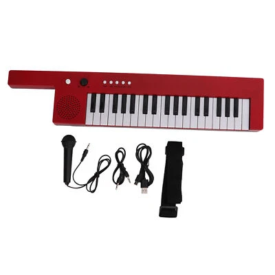 37 Key Keyboard Klavier Tragbare Gitarre Elektronische Orgel Mini Keytar Bil Rop - Bild 1 von 4