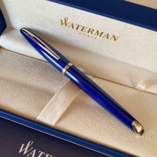 Beautiful Genuine WATERMAN Fountain pen Nib K18 WG Medium Nearly Unused 106/MN