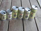 6 pcs  Vintage Assorted Coors Beer Adolph Coors Rocky Mountain empty beer can