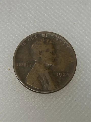 1924 D Lincoln Cent E1 Cover