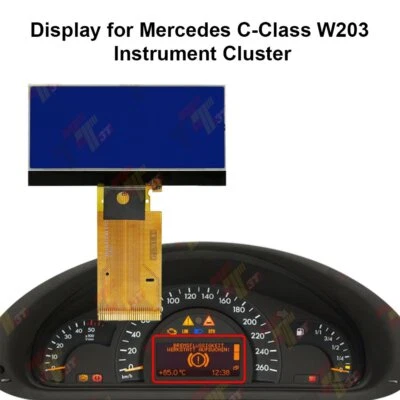 For Mercedes-Benz C-Class W203 Instrument Cluster Display US - Image 1 of 4
