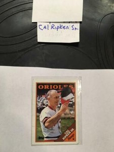 Cal Ripken Sr. 1988 Topps Manager card #444
