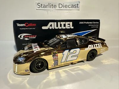(S3) 1/24 2005 Ryan Newman Alltel Team Caliber Preferred GOLD CHROME 1/624 - Image 1 of 4