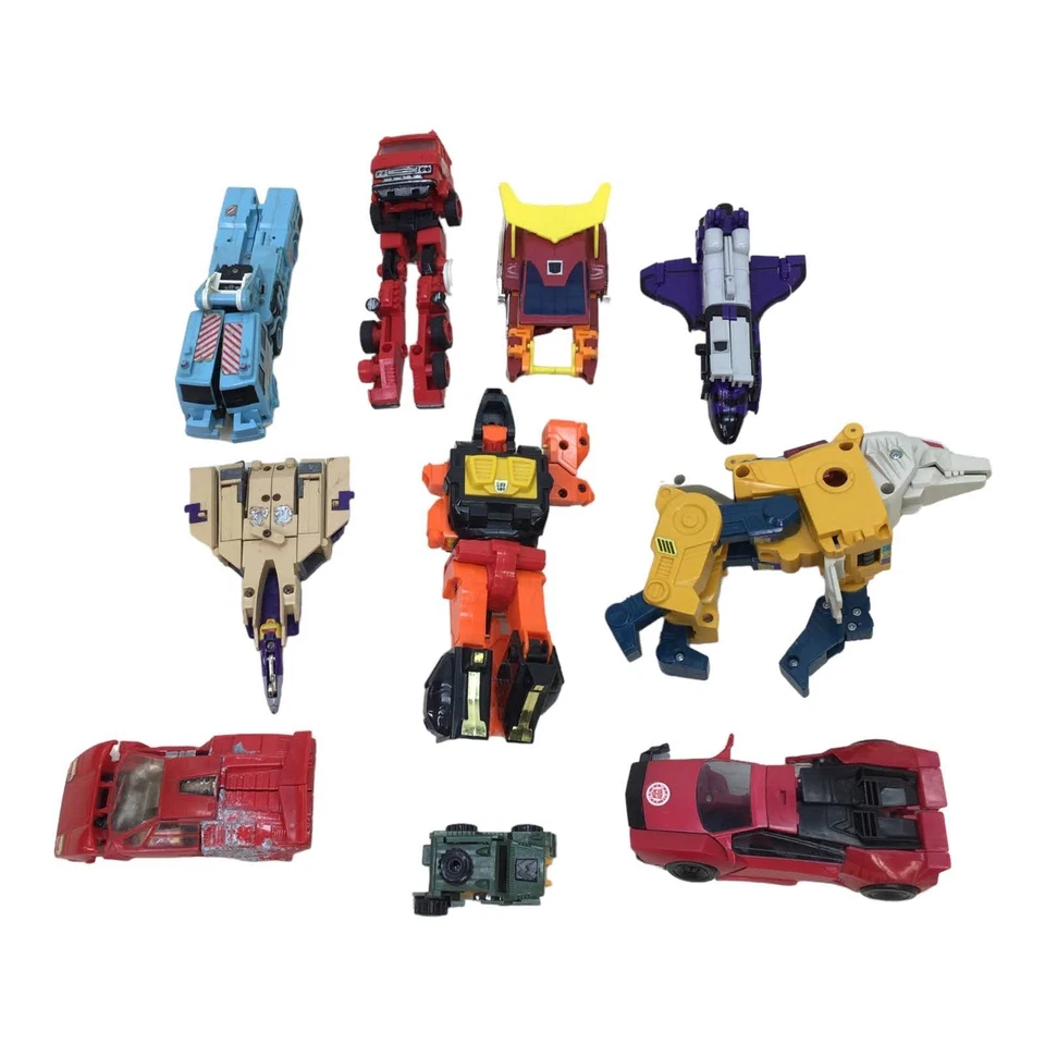 G1 Transformers Lot For Parts Astrotrain Headmasters Divebomb Hot Spot Blitzwing - Image 1 of 4